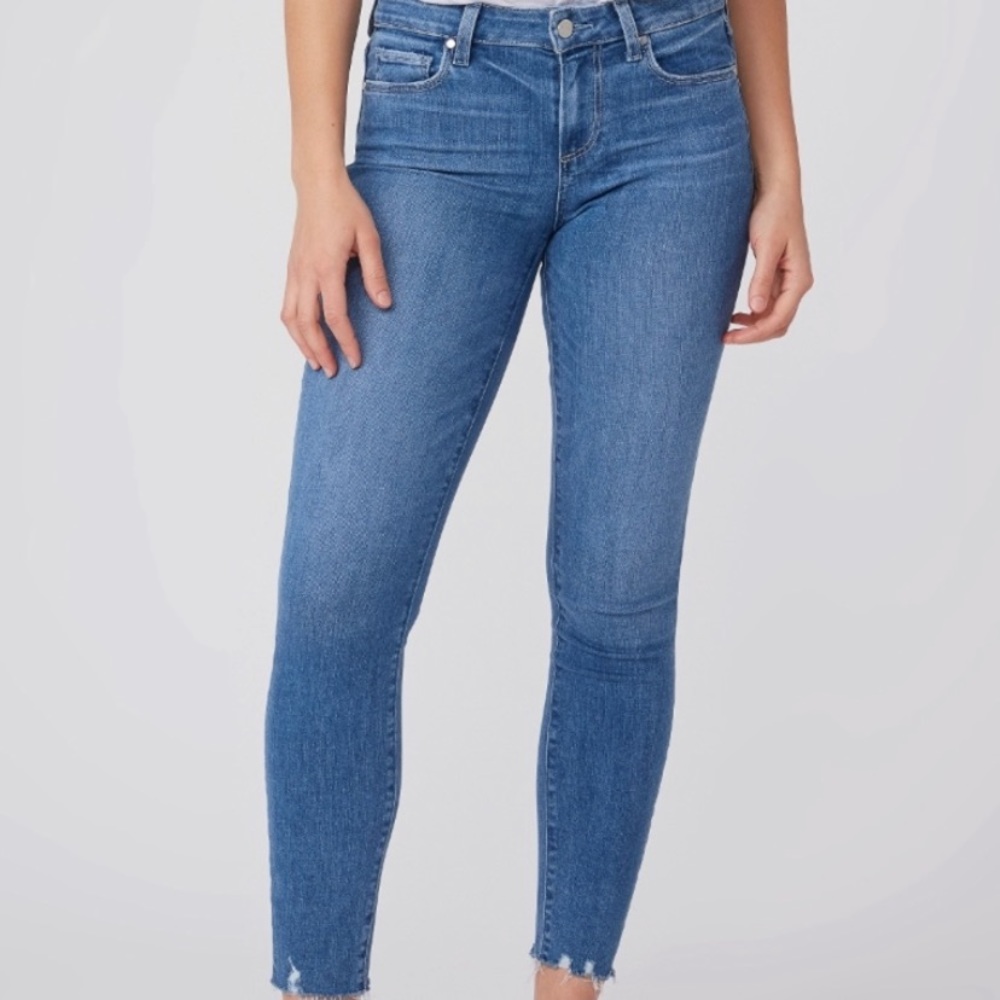 Paige Denim Verdugo Ankle Skinny Jeans, Size 26
